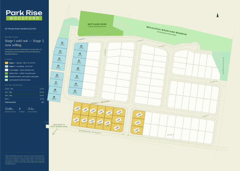 Park Rise Estate Woodford Map